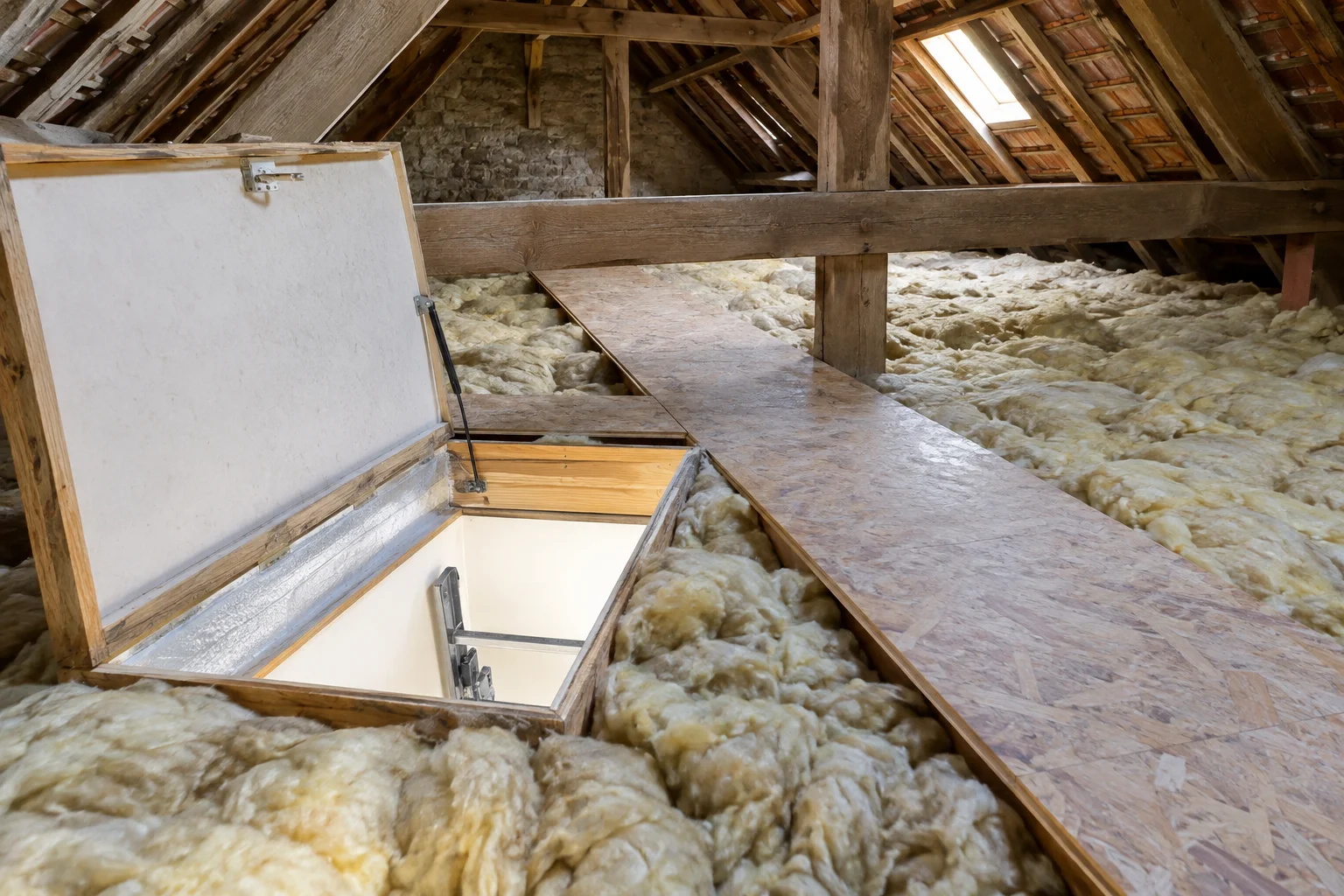 Isoler la trappe et les accès.
